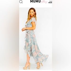 Show Me Your Mumu Sage I Do Floral dress